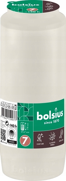 Olejová vložka do sviečok Bolsius 17,7 cm